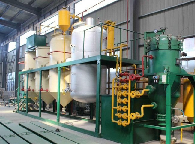 Oil Processing Plant Overview