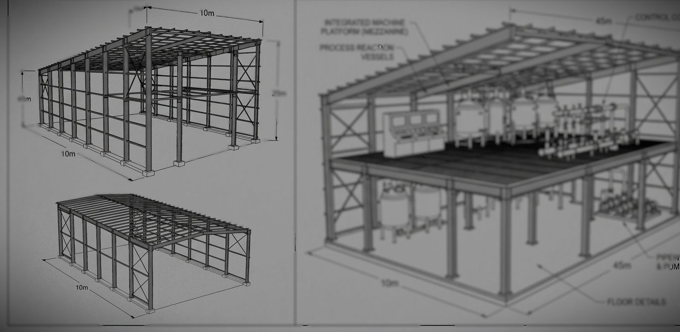 Machine frames and platforms